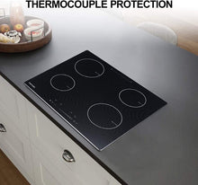 Load image into Gallery viewer, HBHOB FIC403 24 Inches  Induction Cooktop 4 Burners Glass Surface
