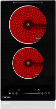 Load image into Gallery viewer, HBHOB FIC202 12" Electric Cooktop 2 Burner