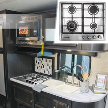 Load image into Gallery viewer, HBHOB HBS4508 24 Inches Gas Stove 4 Burners Stainless Steel Surface