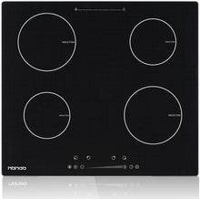 Load image into Gallery viewer, HBHOB FIC403 24 Inches  Induction Cooktop 4 Burners Glass Surface